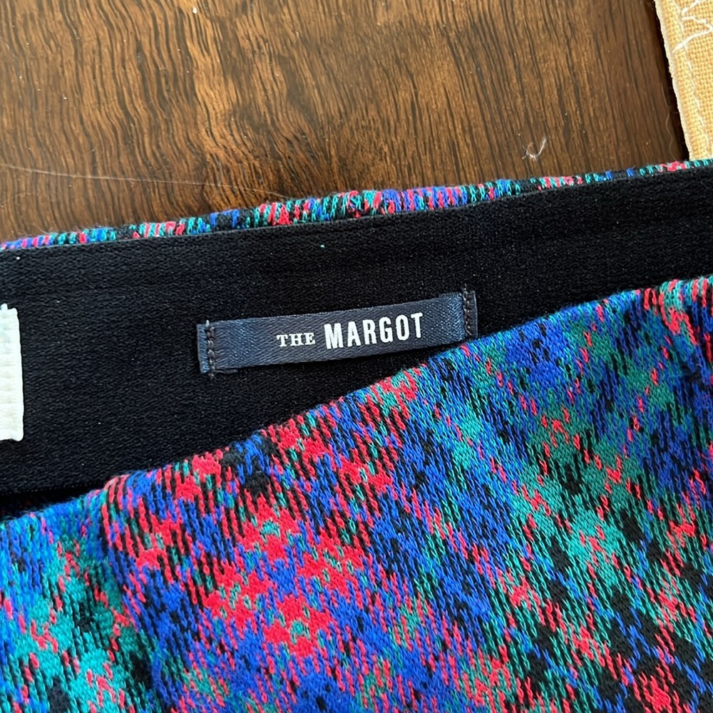 NWT Anthropologie Maeve Margot Cropped Pants: Plaid Editon - Picture 3 of 5